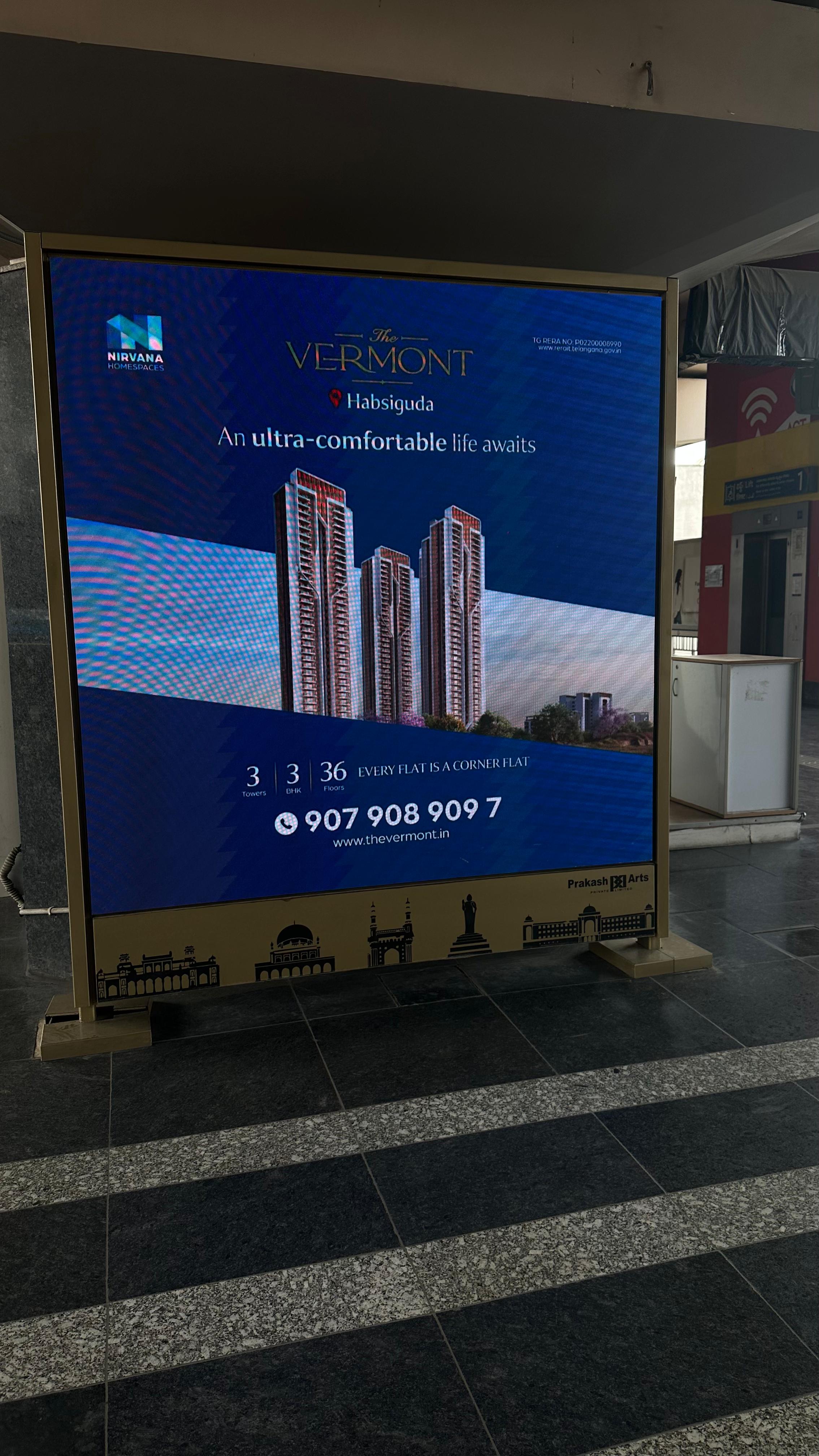 Metro Station Ads
